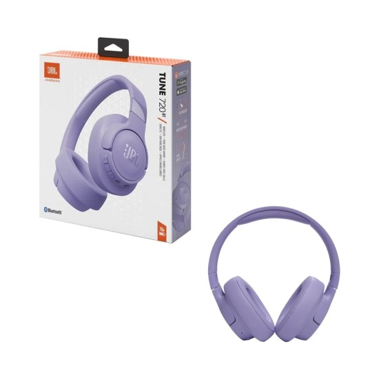 JBL Wireless Headphones Tune 720BT Purple